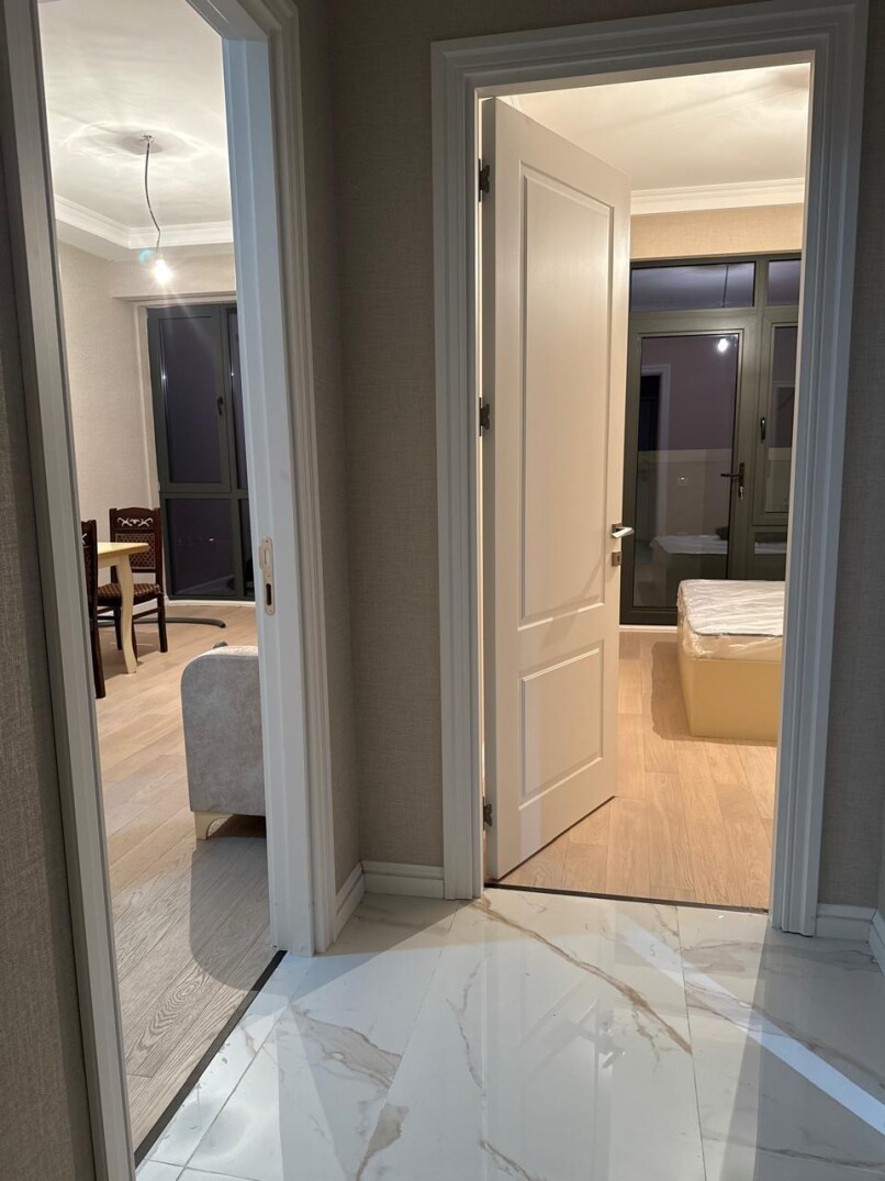 İcarə yeni tikili 2 otaqlı 55 m²,  İnşaatçılar m.-1
