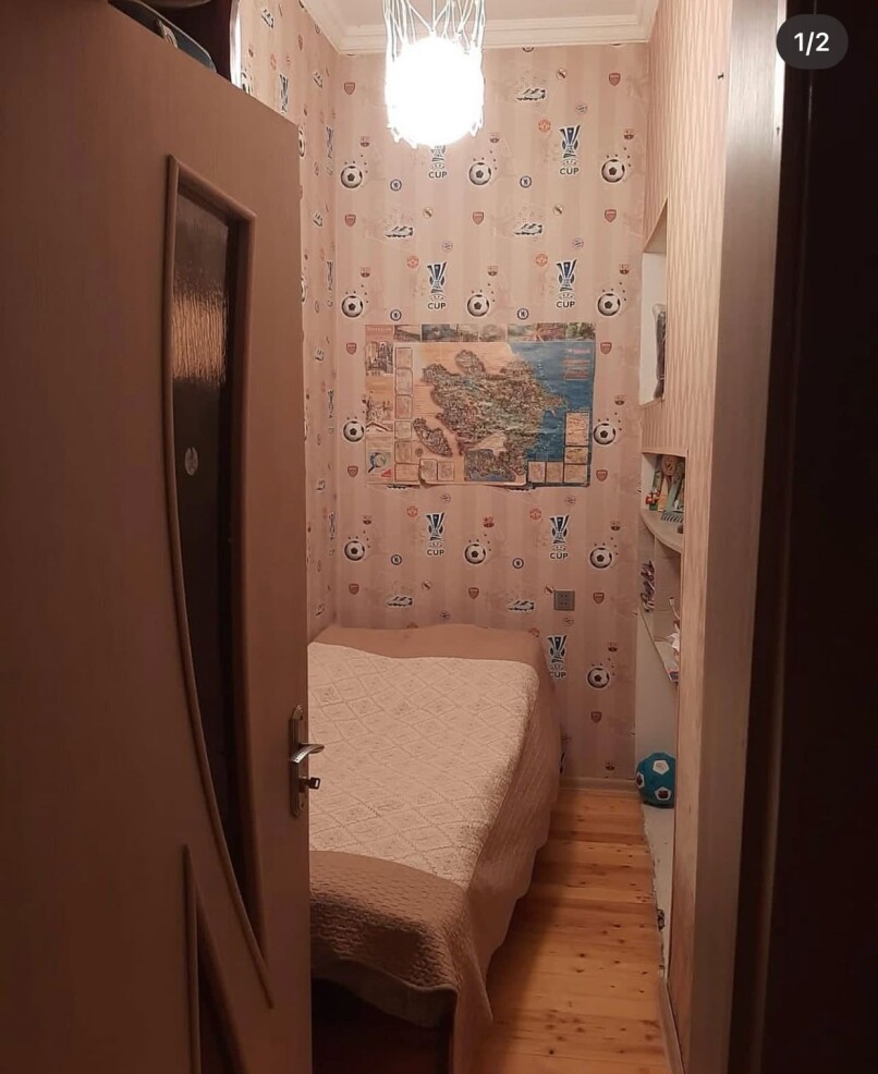 Satılır köhnə tikili 2 otaqlı 50 m²,  Bakıxanov-1