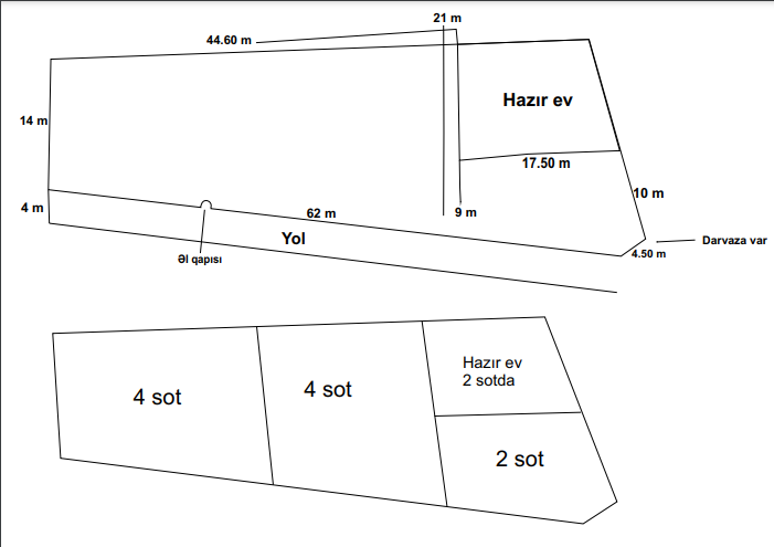 Satılır torpaq sahəsi 12 sot, Qala-1 Satılır torpaq sahəsi 12 sot, Qala-1