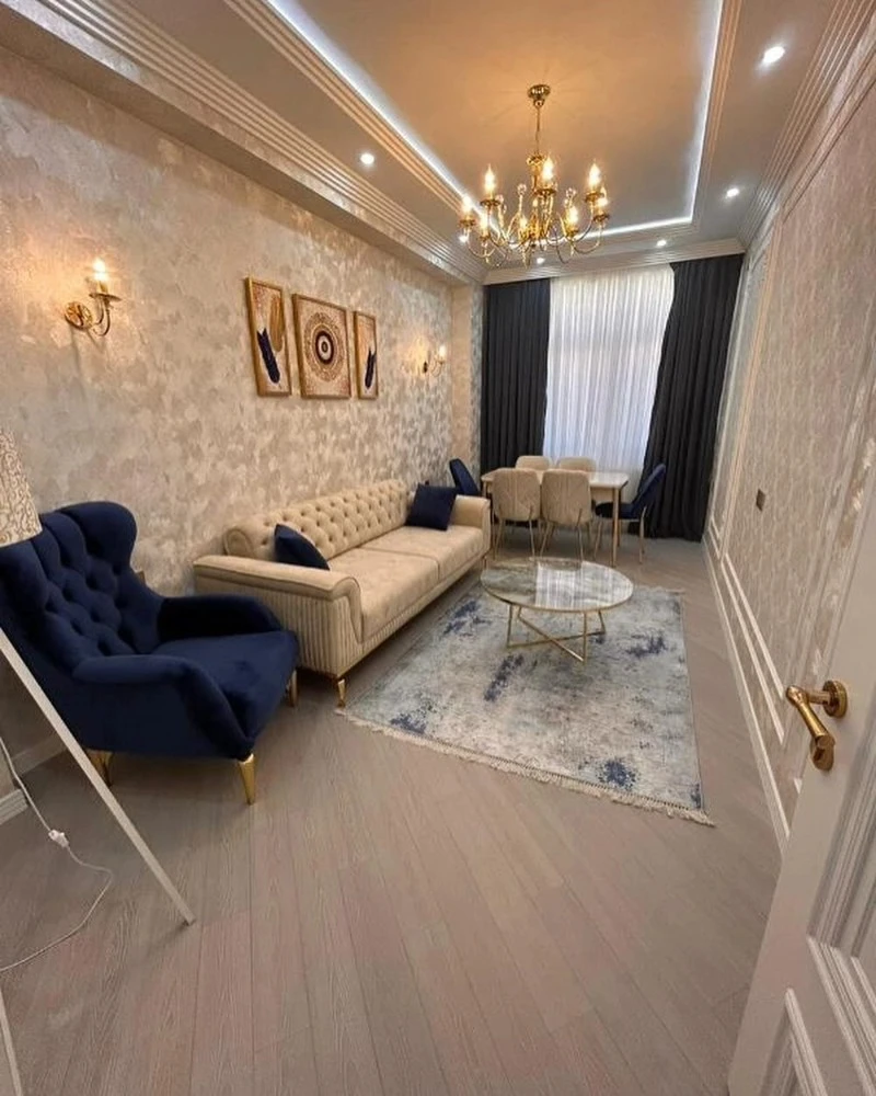 Satılır yeni tikili 2 otaqlı 60 m², İnşaatçılar m.-1