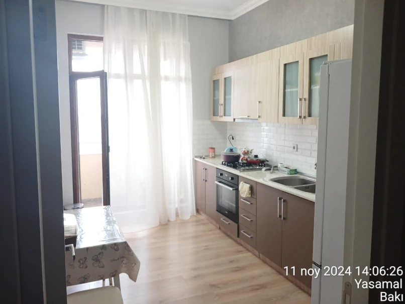 Satılır yeni tikili 2 otaqlı 75 m², İnşaatçılar m.-1