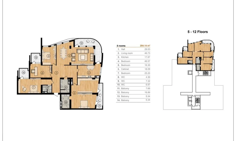 Satılır yeni tikili 5 otaqlı 258 m²,  İçəri Şəhər m.-1