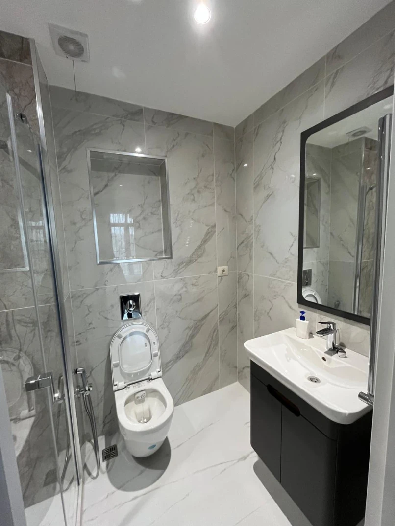 İcarə yeni tikili 2 otaqlı 55 m²,  İnşaatçılar m.-1