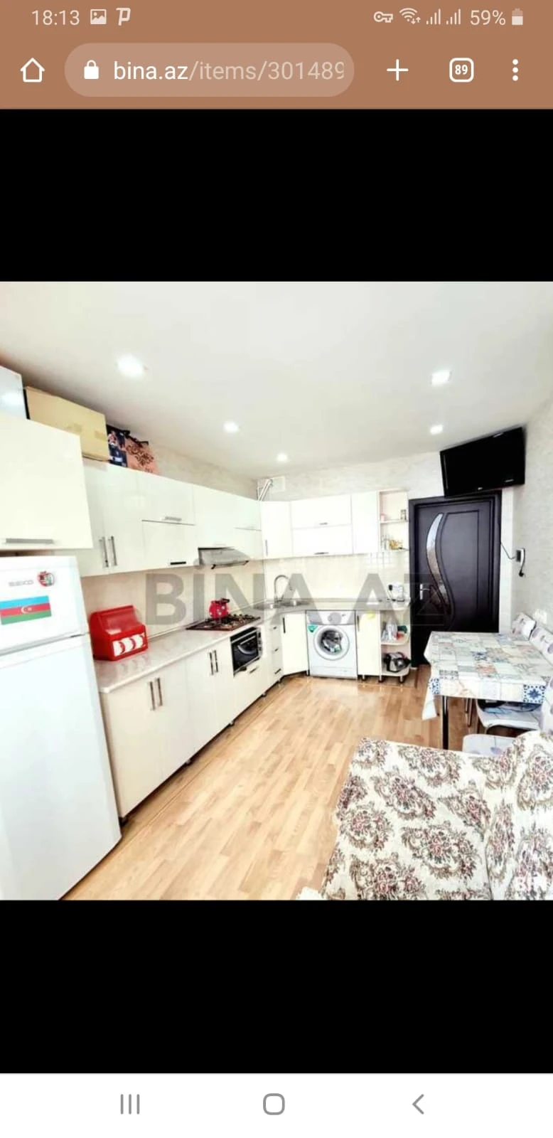 İcarə yeni tikili 2 otaqlı 60 m², Həzi Aslanov m.-1