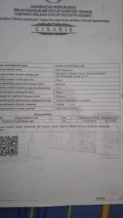 Satılır torpaq sahəsi 6 sot, Əmircan-4 Satılır torpaq sahəsi 6 sot, Əmircan-4