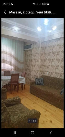 Satılır yeni tikili 2 otaqlı 43 m², Masazır q.-2