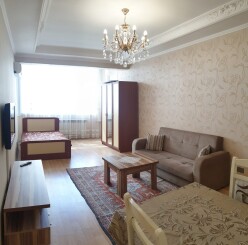 İcarə yeni tikili 2 otaqlı 60 m²,  İnşaatçılar m.-5