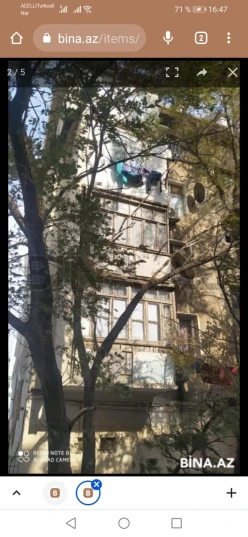 Satılır köhnə tikili 2 otaqlı 44 m², İnşaatçılar m.-3 Satılır köhnə tikili 2 otaqlı 44 m², İnşaatçılar m.-3