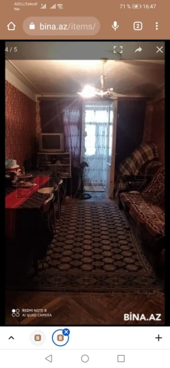 Satılır köhnə tikili 2 otaqlı 44 m², İnşaatçılar m.-5 Satılır köhnə tikili 2 otaqlı 44 m², İnşaatçılar m.-5