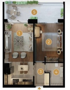 Satılır yeni tikili 2 otaqlı 72.15 m², Avtovağzal m.-9 Satılır yeni tikili 2 otaqlı 72.15 m², Avtovağzal m.-9