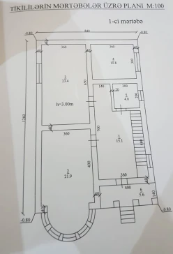 Satılır ev/villa 7 otaqlı 215 m², Sabunçu r.-23