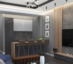 Satılır yeni tikili 1 otaqlı 52 m², İnşaatçılar m.-9