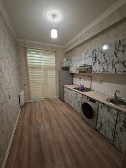 İcarə yeni tikili 2 otaqlı 60 m²,  İnşaatçılar m.-5
