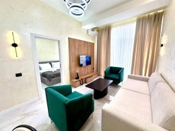 İcarə yeni tikili 2 otaqlı 70 m²,  Xəzər-4