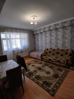 Rent new building 2 rooms 60 m²,  Insaatchilar m.