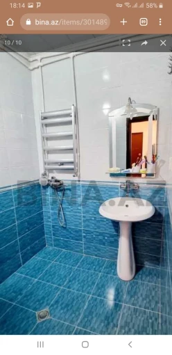 İcarə yeni tikili 2 otaqlı 60 m², Həzi Aslanov m.-9