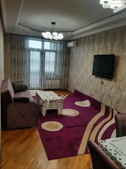 İcarə yeni tikili 2 otaqlı 90 m²,  İnşaatçılar m.-2